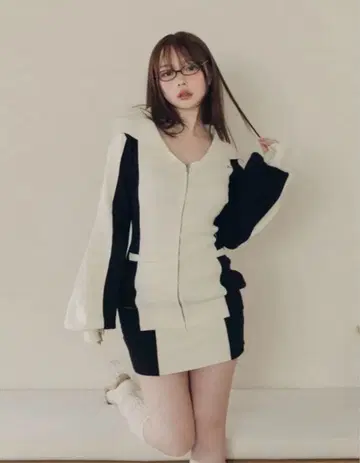 andmary Rita 니트 세트업 화이트