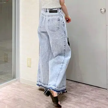 JEANASIS 지나시스 와이드 배기 데님 M