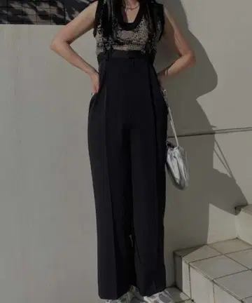 AMERI MEDI GENTILHOMME 서스펜더 팬츠