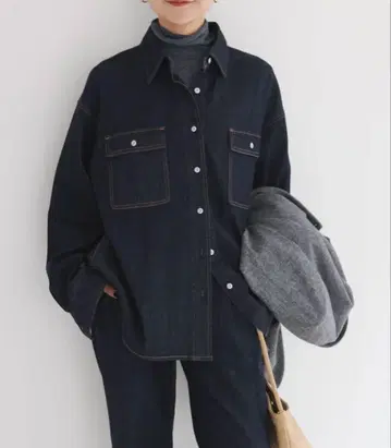 Healthy DENIM/헬시 데님 SLOBE 별주 데님 셔츠