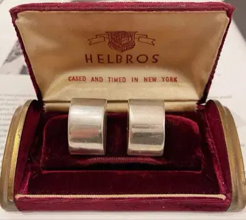 유럽제 925 실버 중고 입체 속이 빈 귀찌