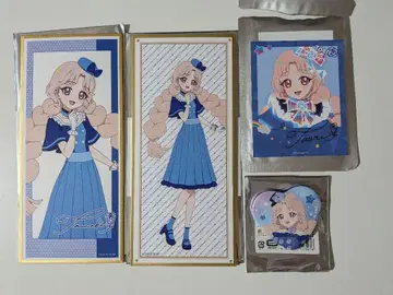 비밀의 아이프리 타마키 굿즈 세트 색지 한국 캔뱃지