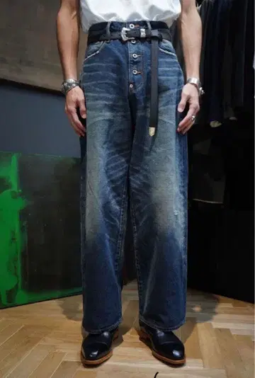 SUGARHILL 2022AW musty fade denim 32
