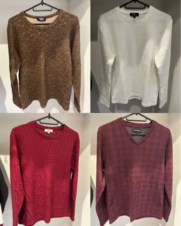 토네이도 마트 스웨터 남성용 묶음 판매