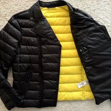 다운 ARMANI EXCHANGE 더블 라이더스 퀼팅