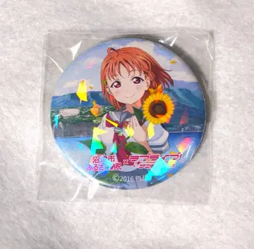 러브 라이브! 선샤인!! 누마즈시 고향세 답례품 캔뱃지 타카미 치카