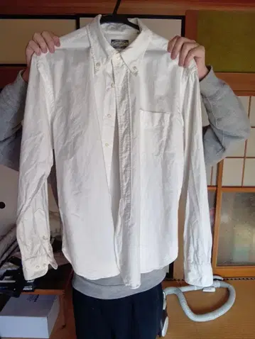 SUGAR CANE 옥스퍼드 셔츠 버튼 다운 M