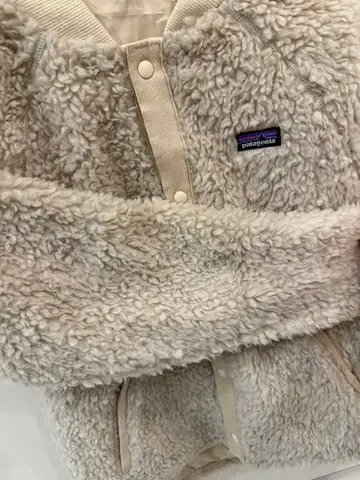 patagonia 보아 자켓 플리스 자켓 베이지 계열