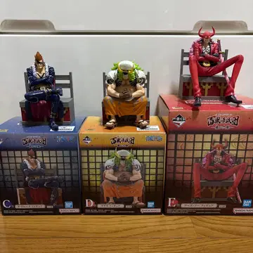 원피스 제일복권 드레이크 사사키 후즈 후 세트