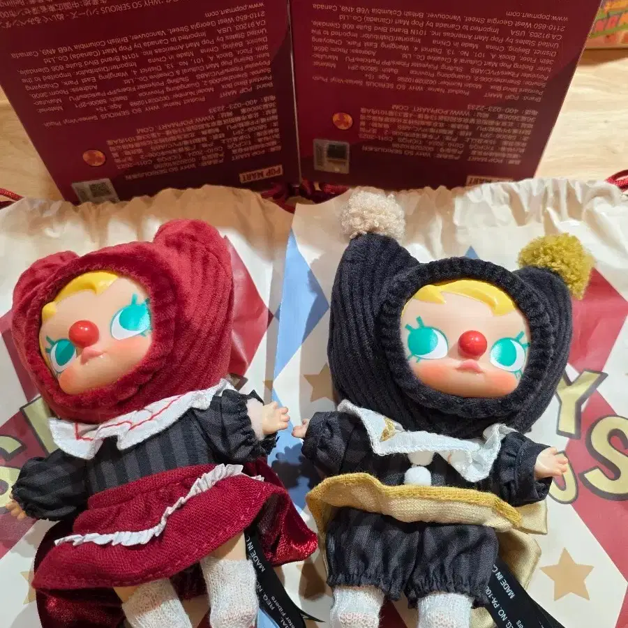 Pop Mart Why So Serious Molly doll 2 pieces on Bunjang Global Site.