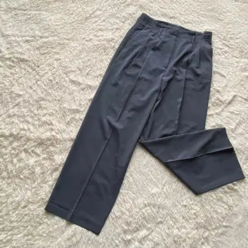 아이씨비 와이드 팬츠 와이드 슬랙스 센터 프레스 일본제 고급