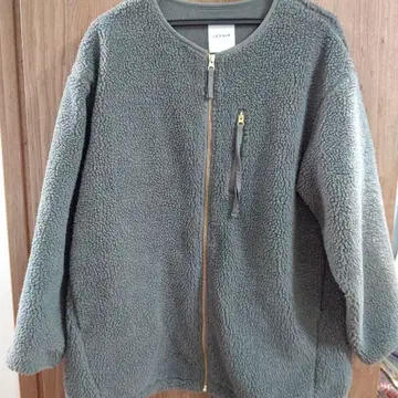 LEPSIM 렙심 파이핑 보아 자켓 카키 프리