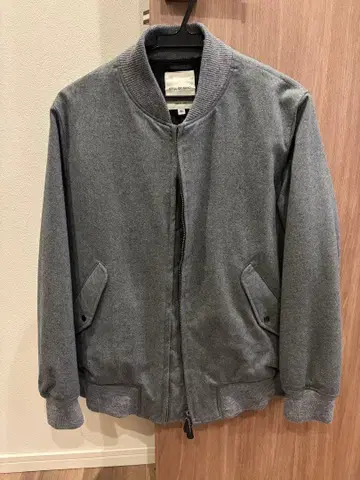 STILL BY HAND 그레이 울 블루종 사이즈 46 일본제