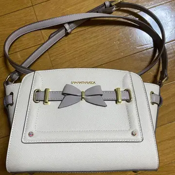 SAMANTHAVEGA 사만사베가 리본 포함 숄더백