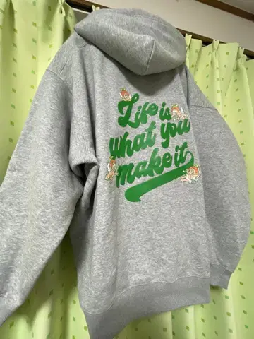 That's Life 그레이 후드티