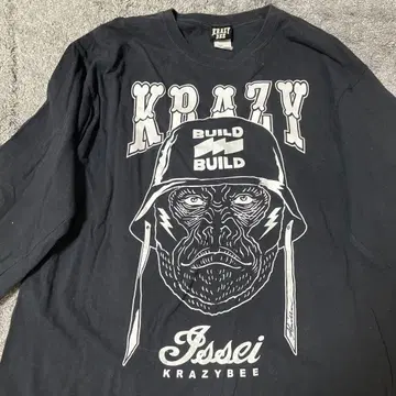 KRAZY BEE 긴팔T셔츠 L사이즈 야마모토KID 토쿠이쿠