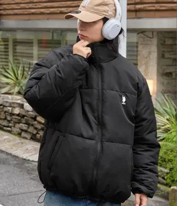 U.S. POLO ASSN./오버 사이즈 다운 자켓