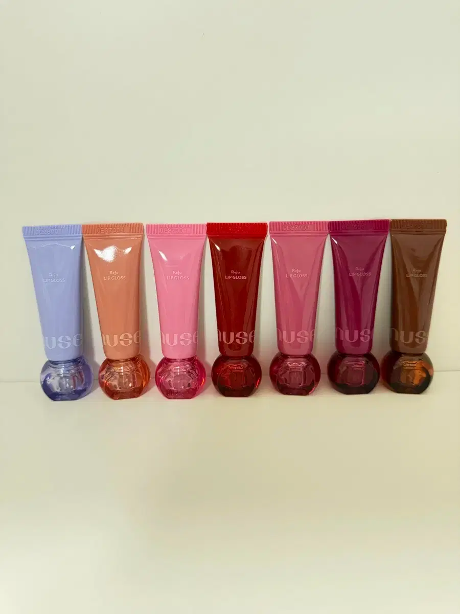 Nuz Reju Lip Gloss 7 Types