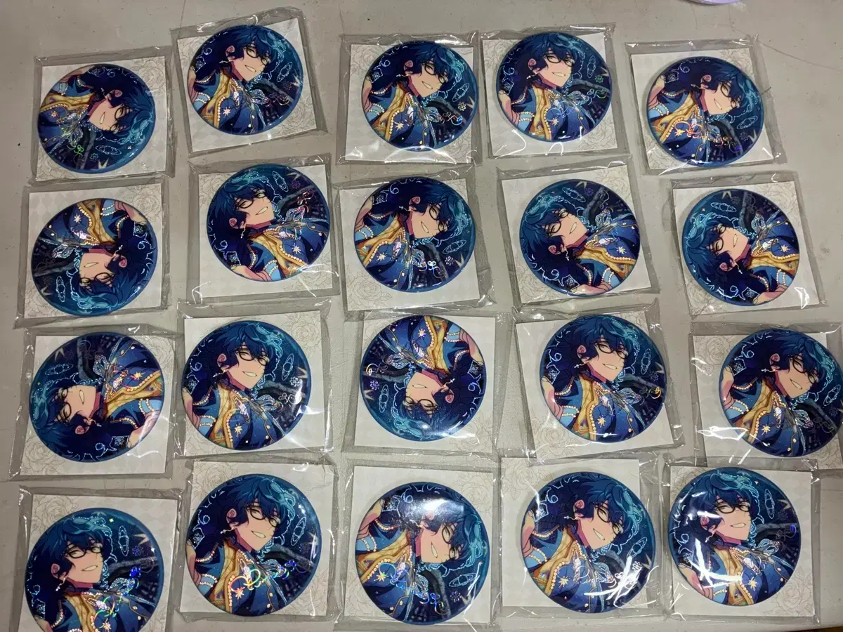 Ensemble Stars Tsumugi Chuu-star Man-gae Badge 20 pcs sealed