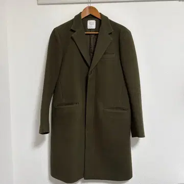 UNITED TOKYO 체스터 코트 카키 사이즈 2