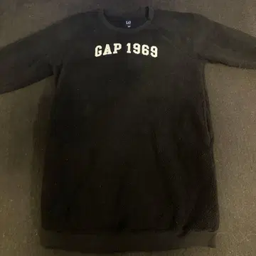 GAP 1969 블랙 롱 보아 트레이닝복 오버 사이즈