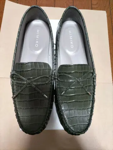 히미코 리본 모티브 모카신 26.0