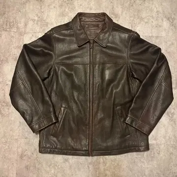 SONOMA 다크 브라운 가죽 자켓 L