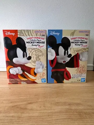 미키마우스 쿵푸 피규어 2개 세트
