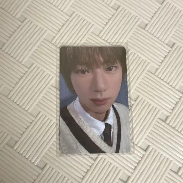 bts 방탄 진 석진 해피 럭드 포카