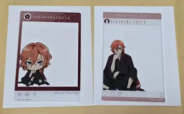 문호 스트레이독스 문스토 AGF 2025 SNS풍 아크릴 카드 츄야