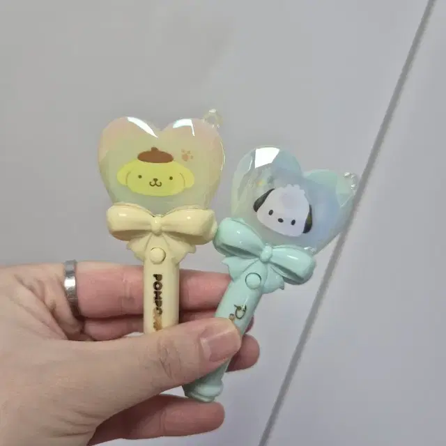 산리오 피탓토 응원봉 키링 일괄 반택포