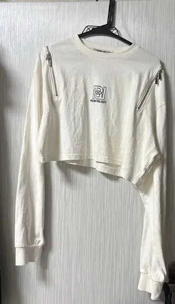 prank project 크롭 숏 기장 상의