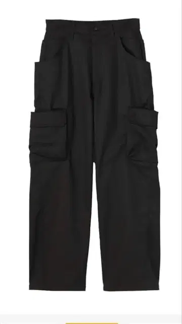 카고 팬츠 블랙 워크맨 여자