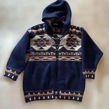 스노우피크 S 아가일 가디건 뉴질랜드제 일광화상 있음