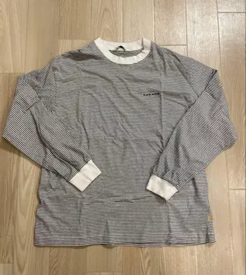 FARAH 스트라이프 긴팔 티셔츠 L