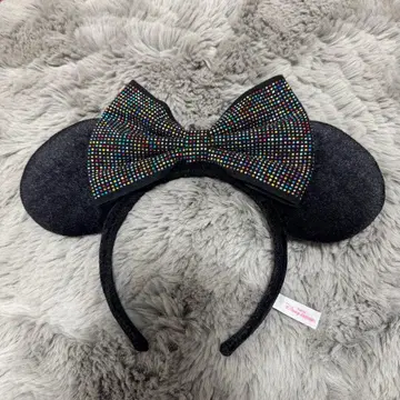 미니 귀 머리띠 비쥬 장식