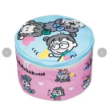 산리오 아베일 원형 수납 박스 루루루 학원 산리오 보관 케이스