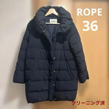 ROPE 다운 코트 네이비 S 사이즈