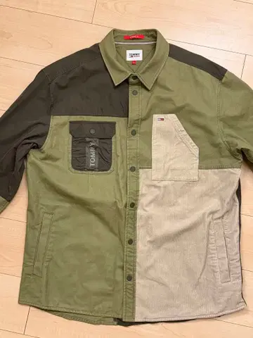 TOMMY JEANS 오버 셔츠 XL