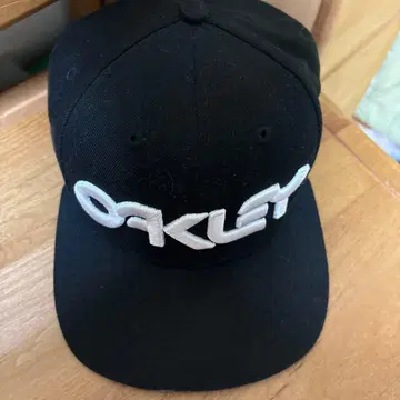 Oakley 블랙 캡 폴리에스테르 100%