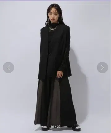 HARE BOX 턱 와이드 팬츠 LADIES 사이즈 free