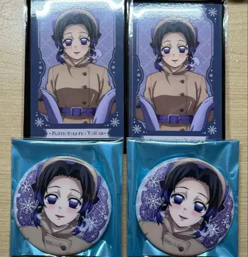 귀멸의 칼날 agf 캔뱃지 폴라로이드 시노부 세트