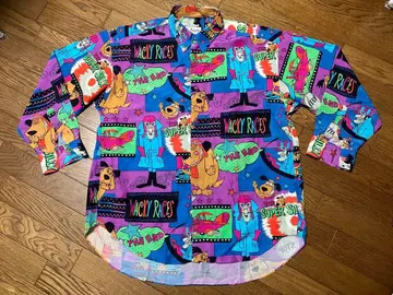 ficce 치키치키 머신 레이스 패턴 셔츠 USED 사이즈 M