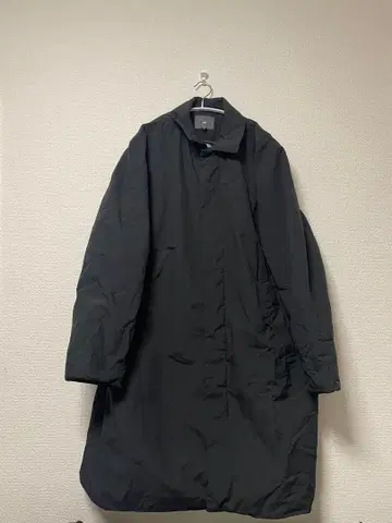 H&M 블랙 스텐카라 코트