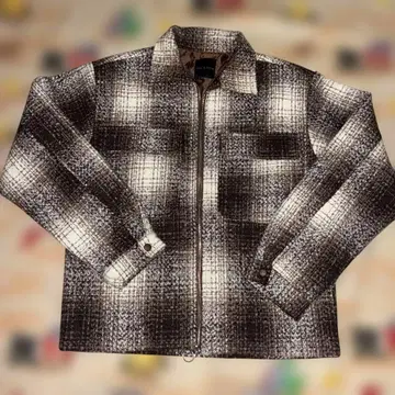 Lulu & Arnie 체크 무늬 자켓 두꺼운 원단
