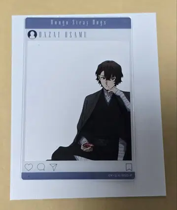 문호 스트레이독스 문스토 AGF 2025 SNS풍 아크릴 카드 다자이