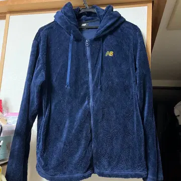 뉴발란스 네이비 후드티 M