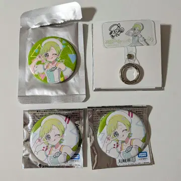 비밀의 아이프리 미츠바 아이리 굿즈 세트 캔뱃지 폰탭 한국