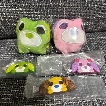 오차이누 복조리 앞머리 클립 가챠가챠