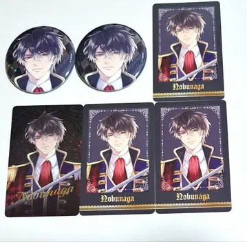 미남 전국 AGF 캔뱃지 카드 오다 노부나가